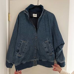 Zara Blue Denim Jacket